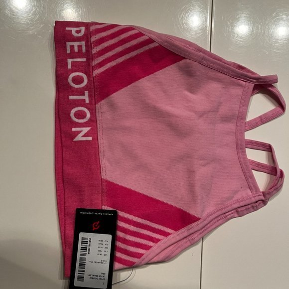 Peloton Double Layer Seamless Bra Top (Pink / Size Small / nwt)‎ - Picture 2 of 8